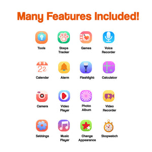 Vielseitige Smartwatch für Kinder