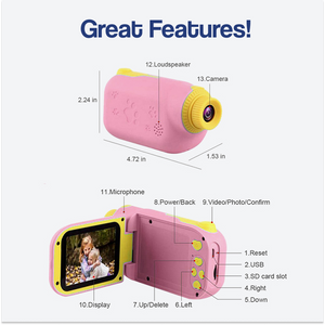 Digitale Kinderspielzeugkamera und Videorecorder