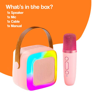 Familienspaß-Karaoke-Maschine