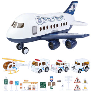 Kleiner Held Kommandozentrale Flugzeug