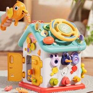 Montessori Beschäftigungshaus Spielzeug für Feinmotorik