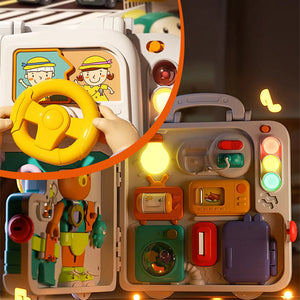 Motorikbrett Montessori Lernspielzeug für Kleinkinder