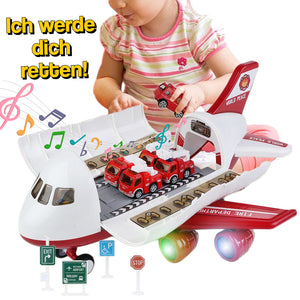 Kleiner Held Kommandozentrale Flugzeug