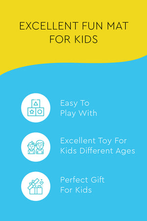 Kinder-Zero-Mess-Zauber-Wasser-Malunterlage mit Stift und Pinsel