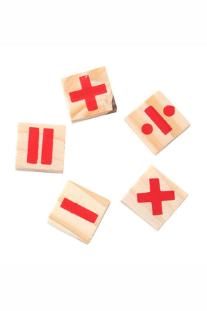 Mathematik Zählstäbchen aus Holz