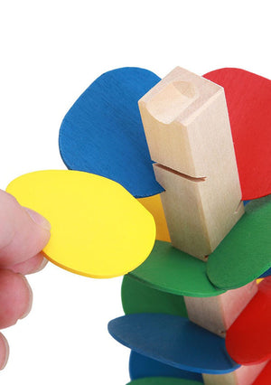 Hölzerne Baummurmelbahn