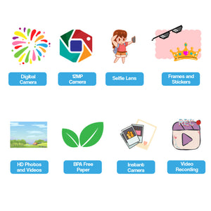 Sofortbildkamera für Kinder