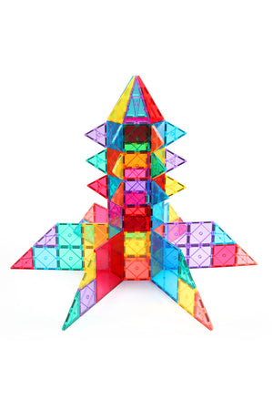 Magnetische Bauklötze transparentes Klötzchen Spielzeug