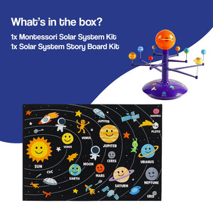 Montessori Sonnensystem-Set