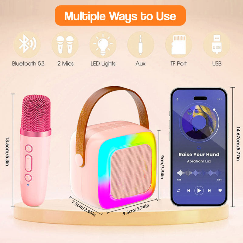 Familienspaß-Karaoke-Maschine