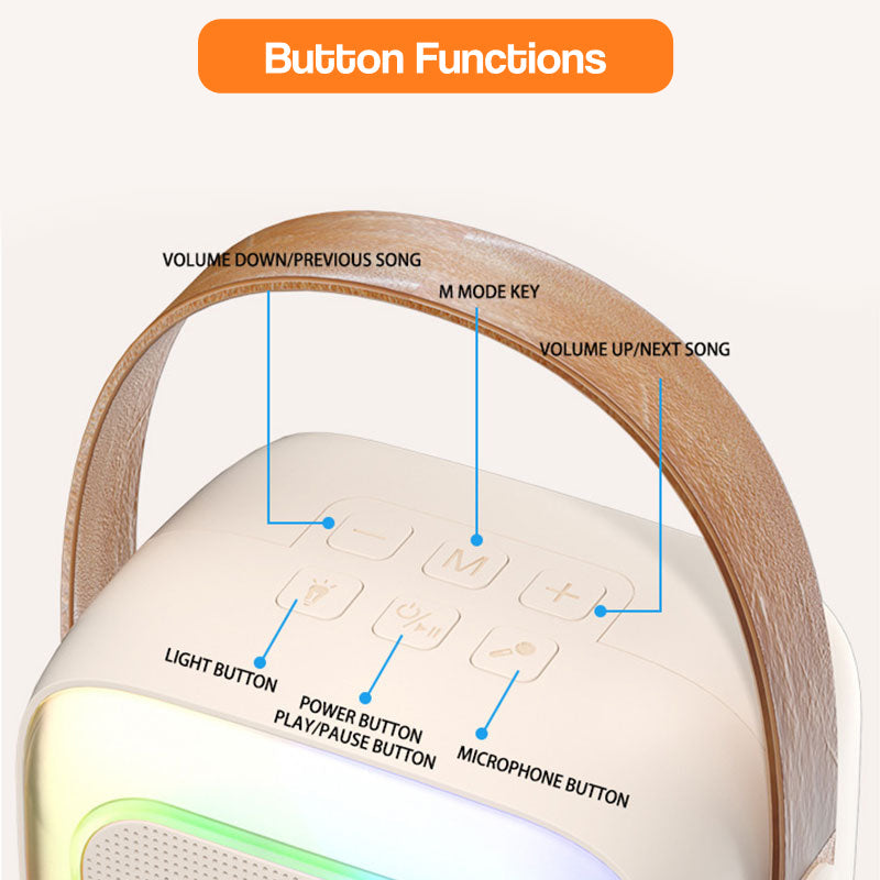 Familienspaß-Karaoke-Maschine