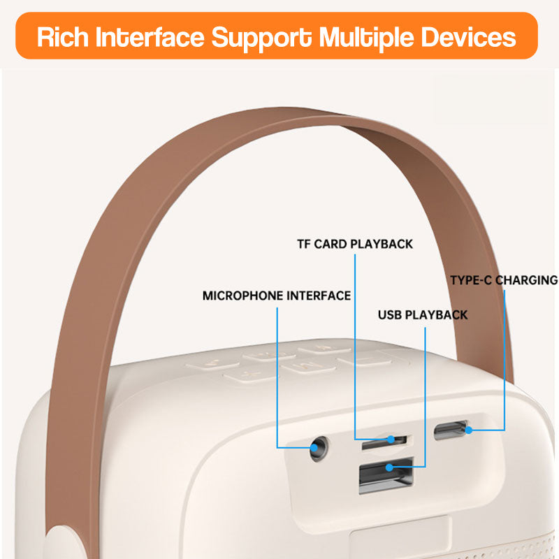 Familienspaß-Karaoke-Maschine