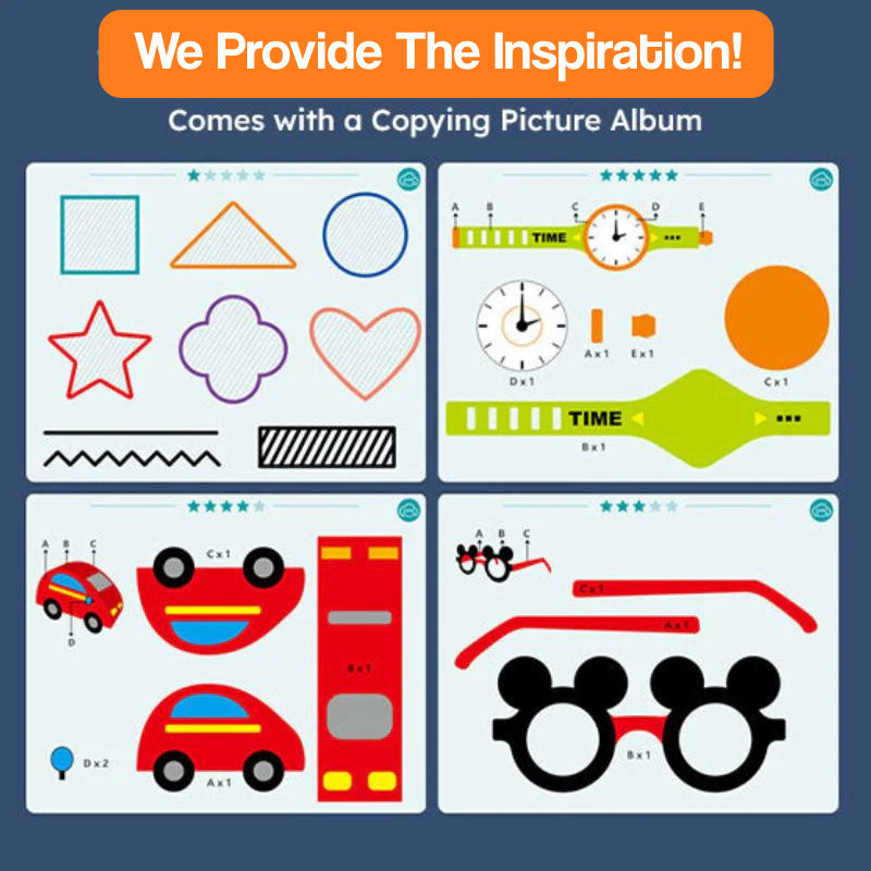 Kleines kreatives Erfinder Entdecker-Kit