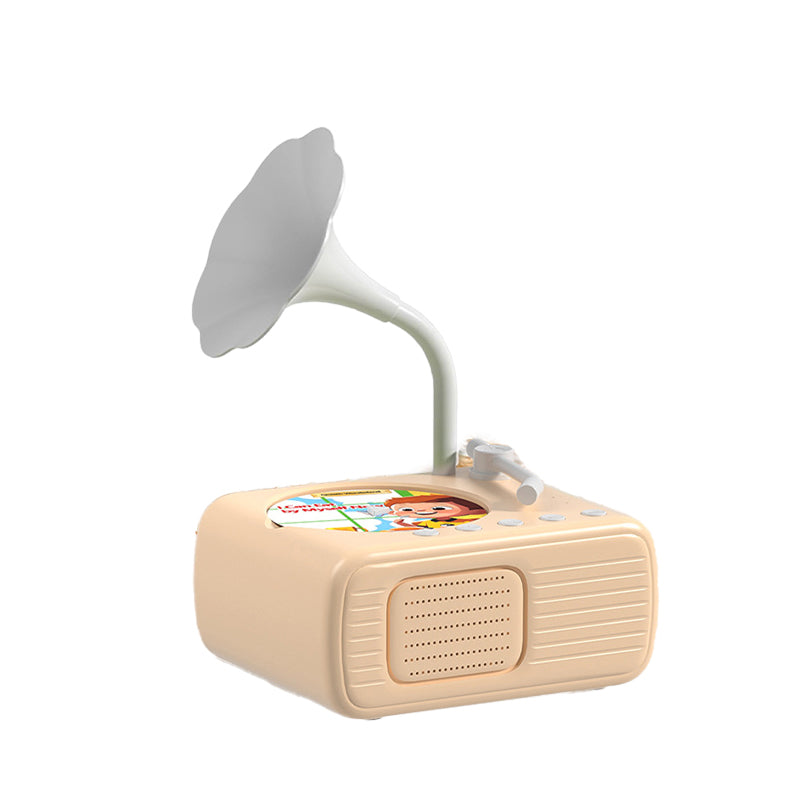 Smartes Mini-Grammophon mit 96 Schallplatten + Bluetooth