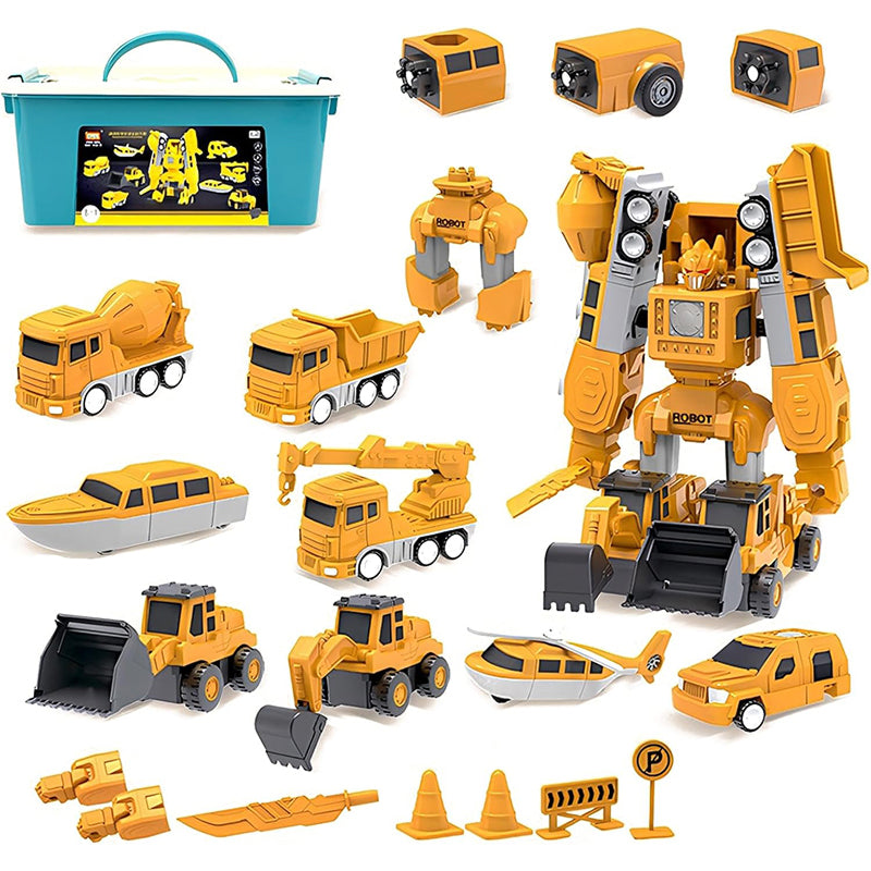 Klick & Schnapp Magnetisches Transformer-Bauset