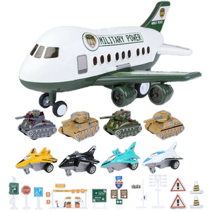 Kleiner Held Kommandozentrale Flugzeug