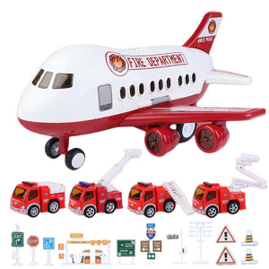 Kleiner Held Kommandozentrale Flugzeug