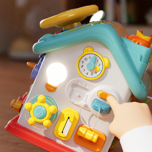 Montessori Beschäftigungshaus Spielzeug für Feinmotorik