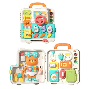 Motorikbrett Montessori Lernspielzeug für Kleinkinder