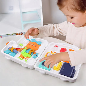 Motorikbrett Montessori Lernspielzeug für Kleinkinder