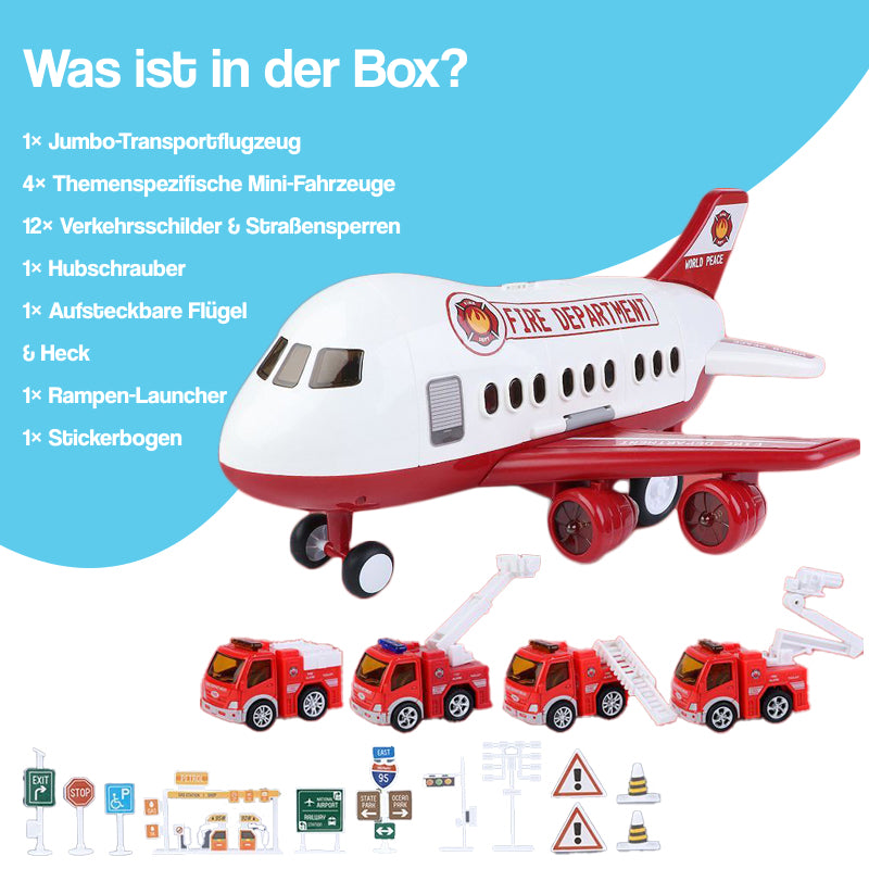 Kleiner Held Kommandozentrale Flugzeug