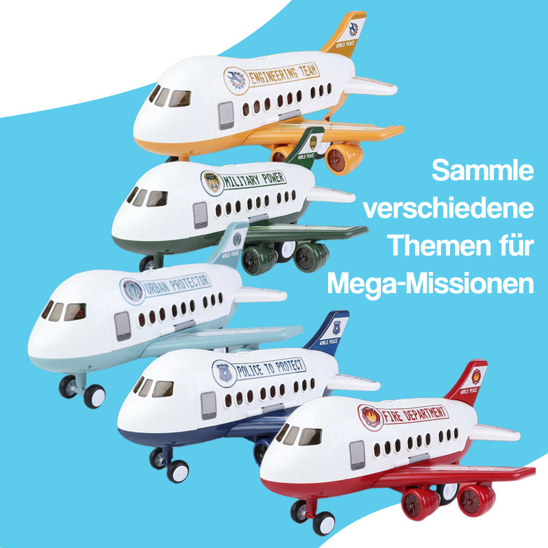 Kleiner Held Kommandozentrale Flugzeug