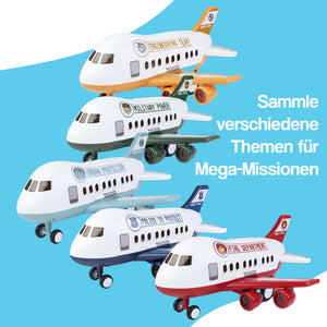 Kleiner Held Kommandozentrale Flugzeug