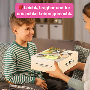 Smartes Mini-Grammophon mit 96 Schallplatten + Bluetooth