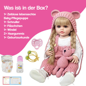Die zeitlose Baby-Puppe mit echtem Gefühl