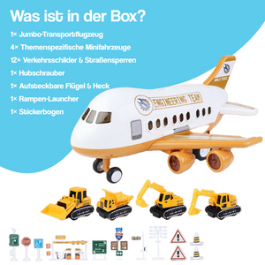 Kleiner Held Kommandozentrale Flugzeug