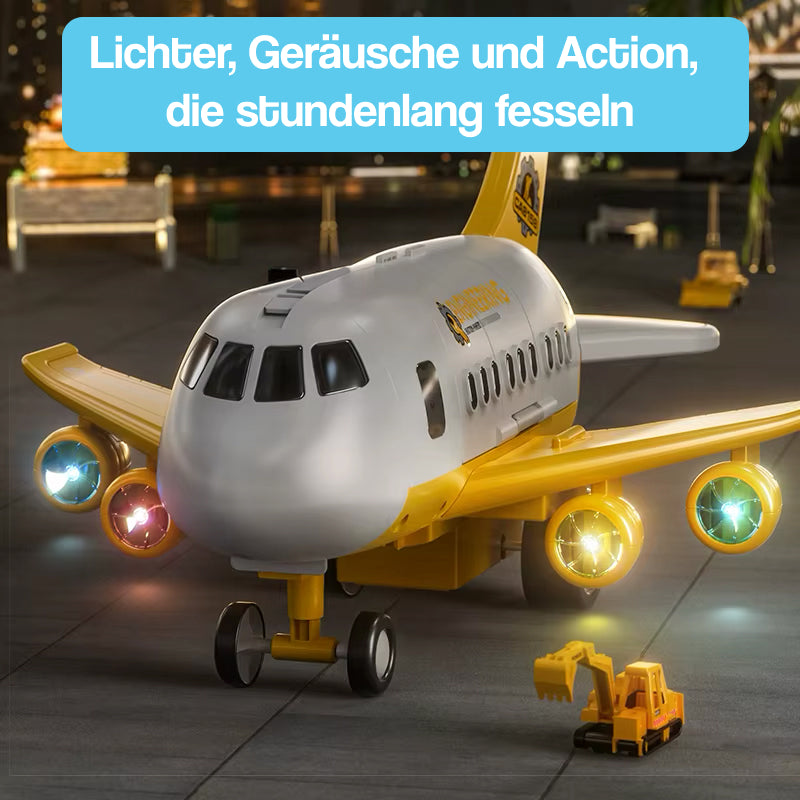 Kleiner Held Kommandozentrale Flugzeug