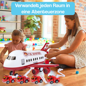 Kleiner Held Kommandozentrale Flugzeug