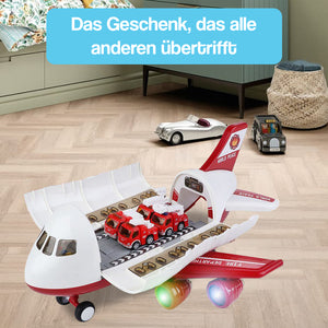 Kleiner Held Kommandozentrale Flugzeug