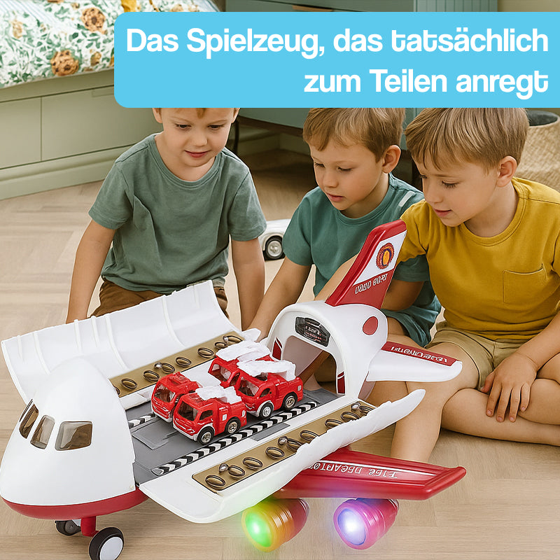 Kleiner Held Kommandozentrale Flugzeug