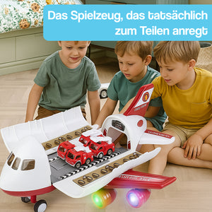 Kleiner Held Kommandozentrale Flugzeug