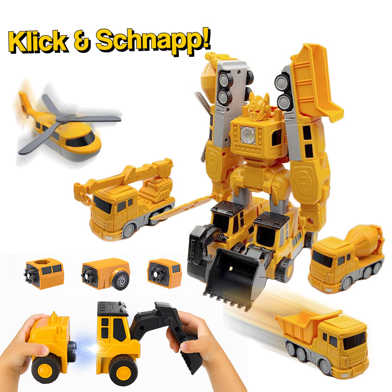 Klick & Schnapp Magnetisches Transformer-Bauset