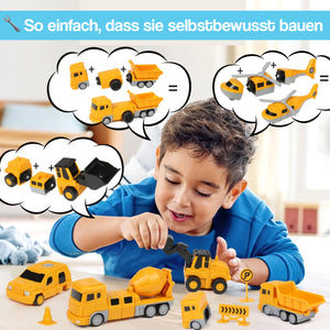 Klick & Schnapp Magnetisches Transformer-Bauset