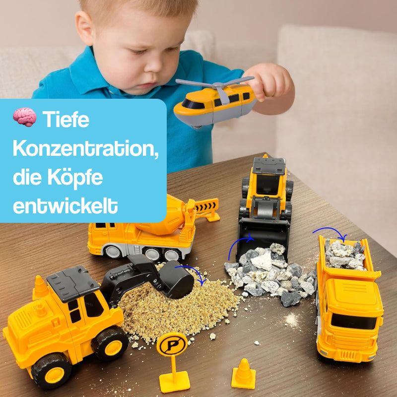 Klick & Schnapp Magnetisches Transformer-Bauset