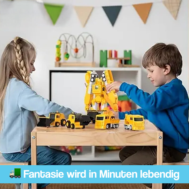 Klick & Schnapp Magnetisches Transformer-Bauset