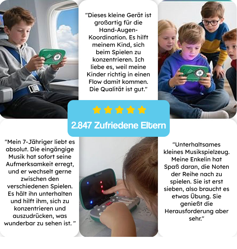 MusiQ Rhythm Master 7-in-1-Klavierspiel
