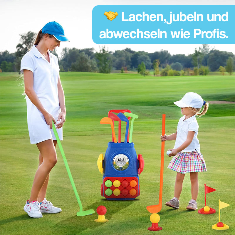 Vollständiges Indoor- & Outdoor-Junior-Golfset