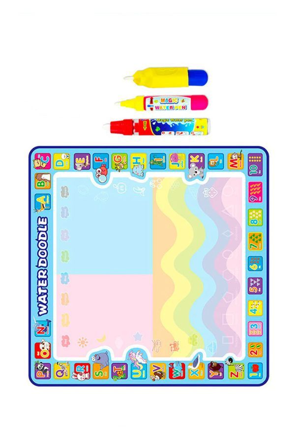 Kinder-Zero-Mess-Zauber-Wasser-Malunterlage mit Stift und Pinsel