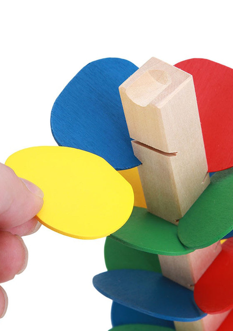 Hölzerne Baummurmelbahn