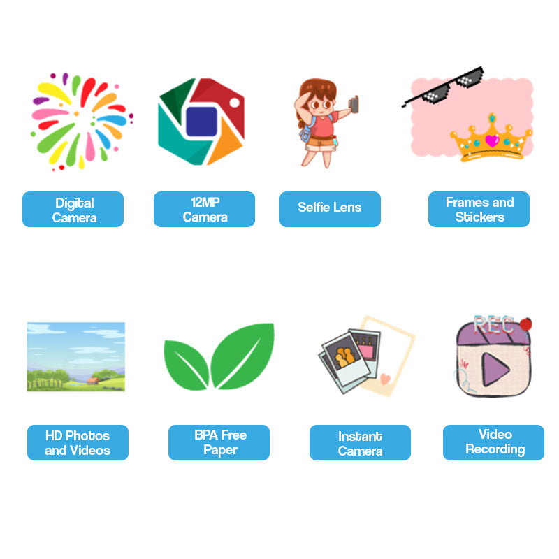 Sofortbildkamera für Kinder