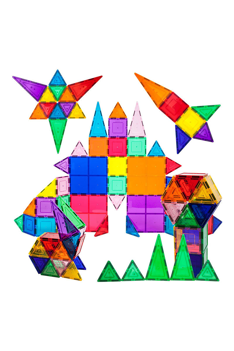 Magnetische Bauklötze transparentes Klötzchen Spielzeug