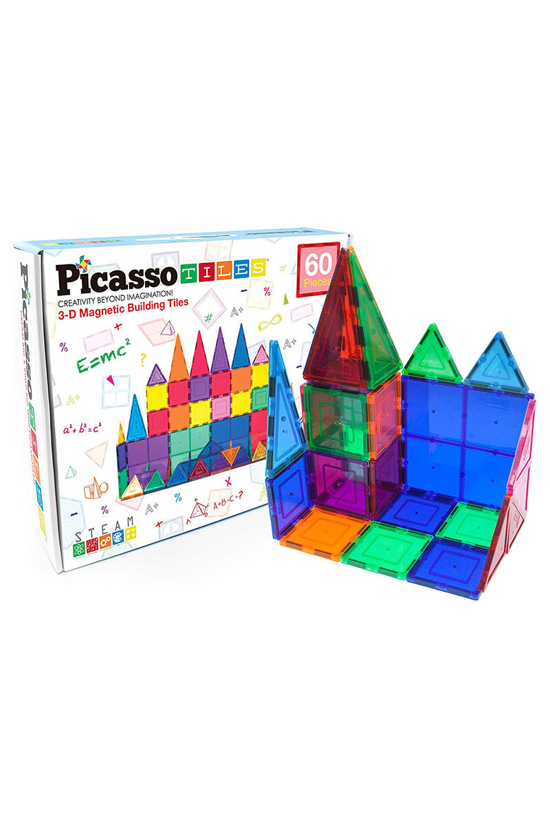 Magnetische Bauklötze transparentes Klötzchen Spielzeug