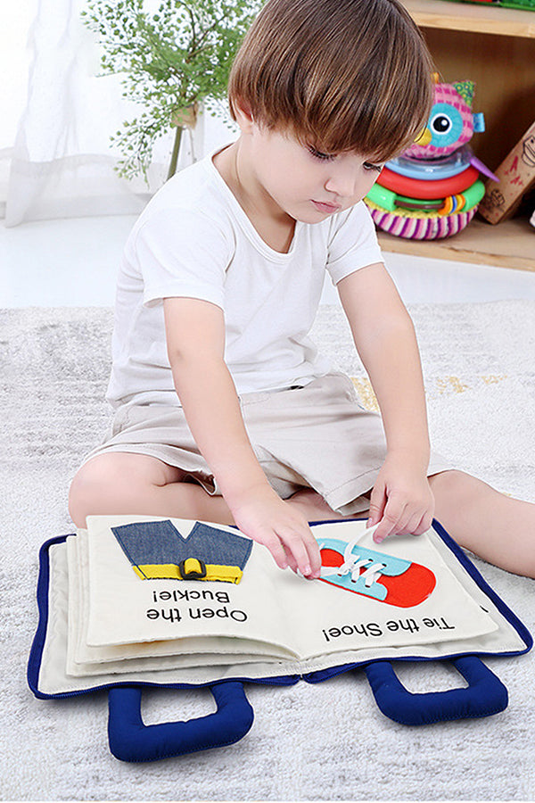 Mein erstes tragbares Montessori-Buch mit lustigen Aufgaben zum Lernen