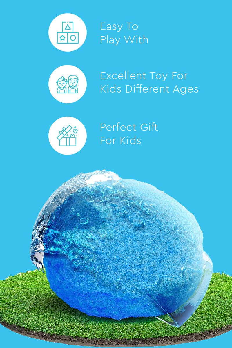 Mehrfach verwendbares Set Wattebälle mit Wasser aufblasbar