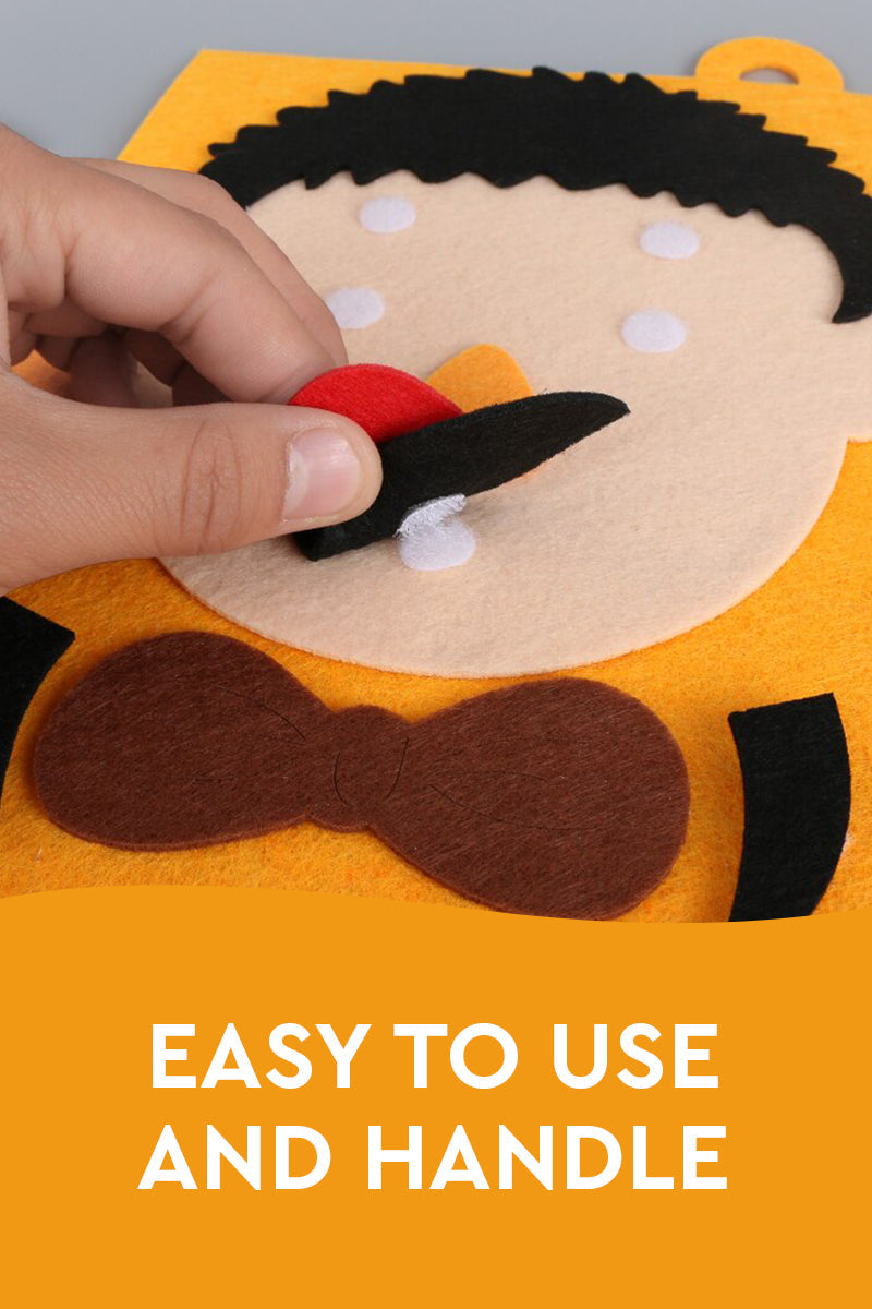 Kinder Mimikerkennung DIY Puzzlebrett Set