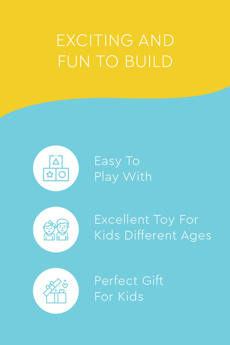 Montessori Spielzeuge Stadtplan mit abnehmbarem Autos